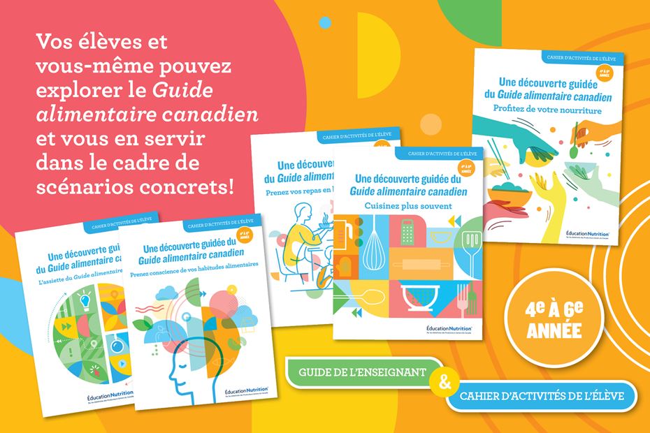Une découverte guidée du Guide alimentaire canadien – 4e à 6e année