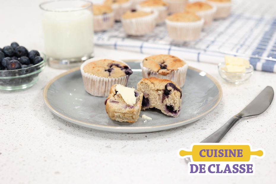 Muffins au mélangeur